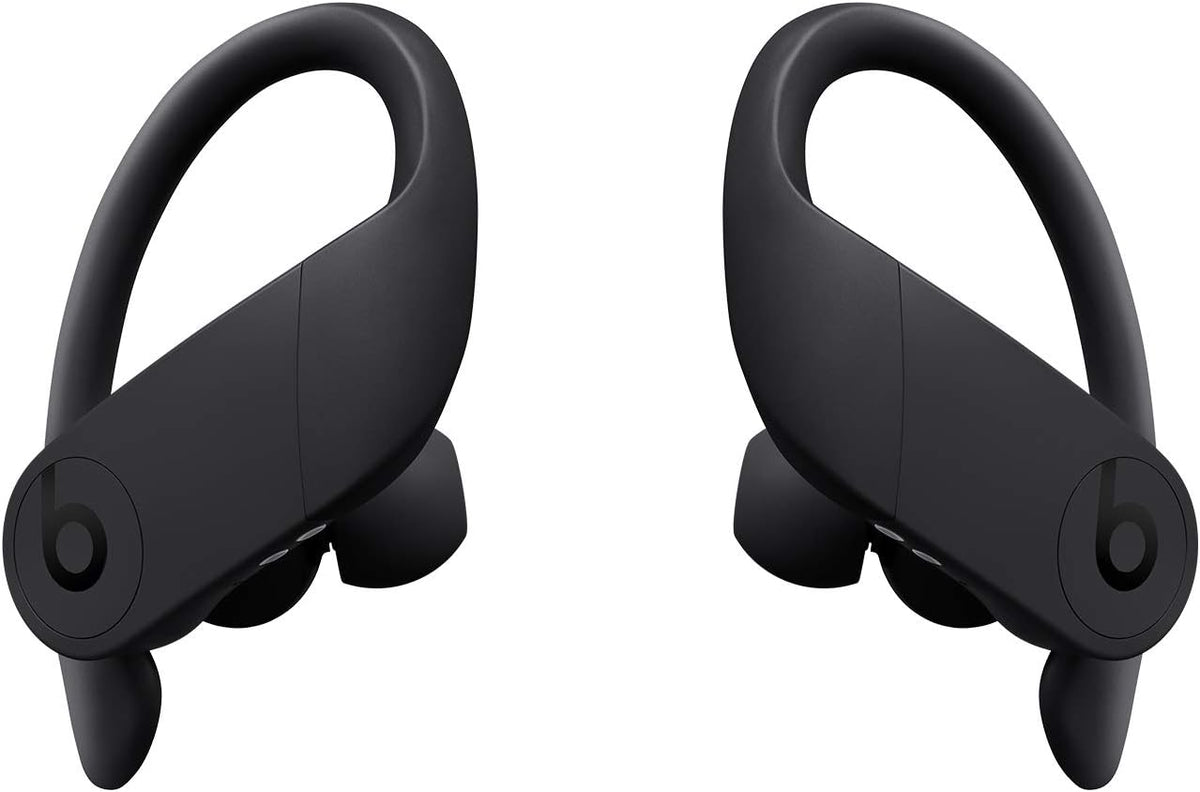 Auricolari PowerPro wireless – Chip per cuffie Apple H1, Bluetooth di Classe 1, 9 ore di ascolto, auricolari resistenti al sudore- Nero