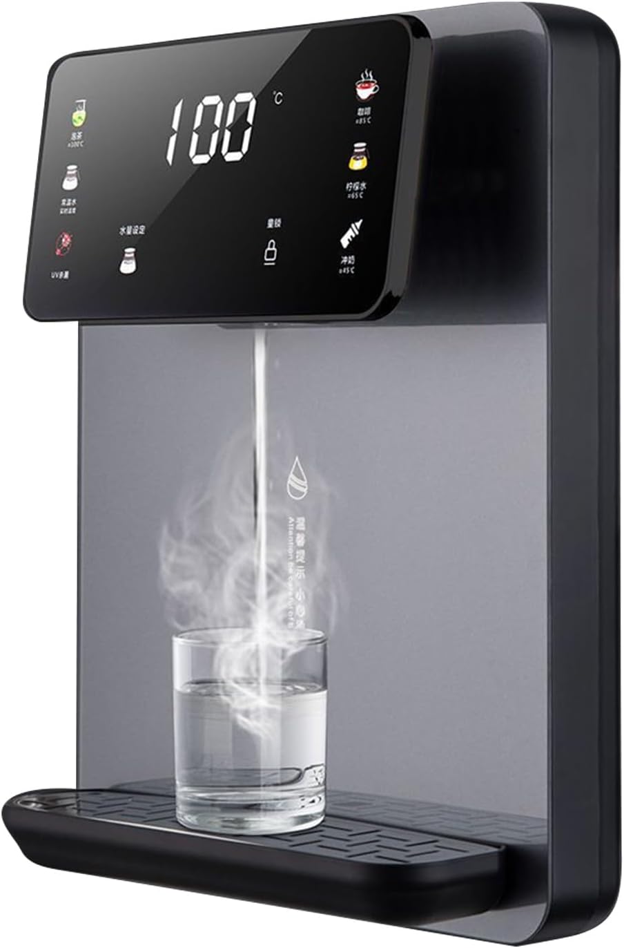 Erogatore di acqua di calore istantaneo, riscaldamento rapido in 3 secondi, touch screen intelligente, blocco elettronico per bambini per uso domestico e ufficio