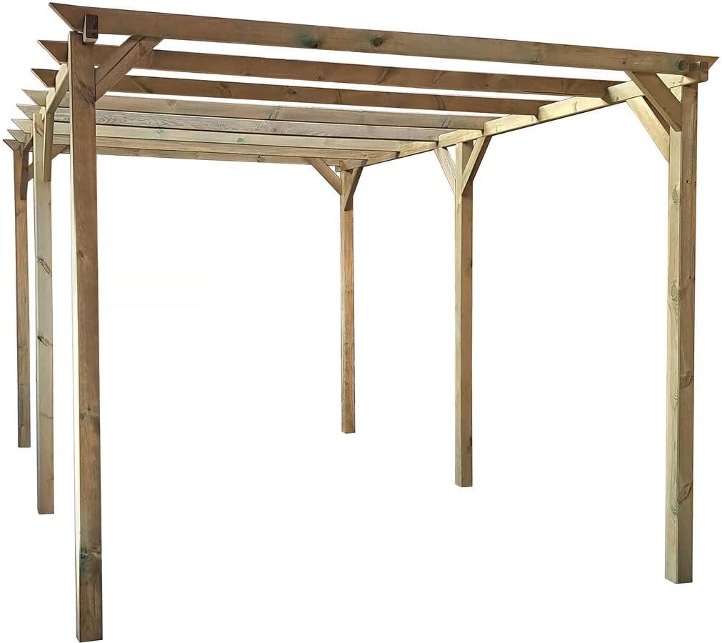 Habitat et Jardin Pensilina in Legno Solar II 3 x 5 x 2,4