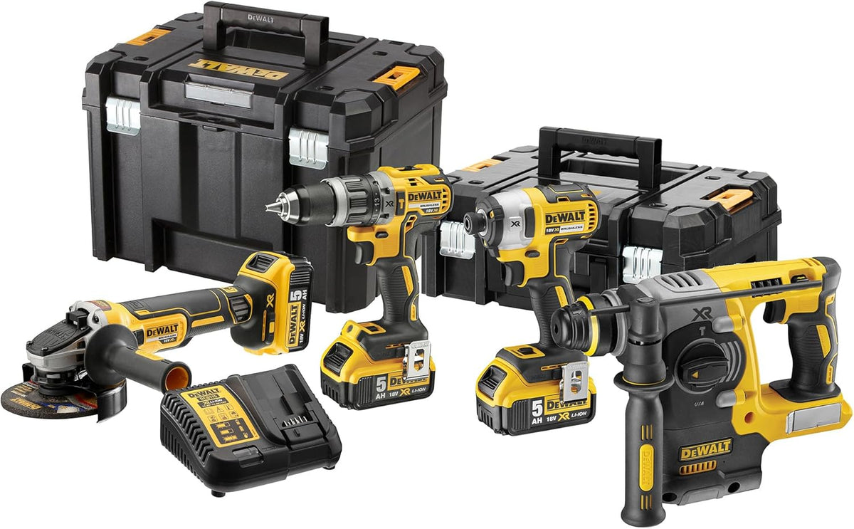 DEWALT XR 18V kit di 4 utensili, DCK422P3T-QW