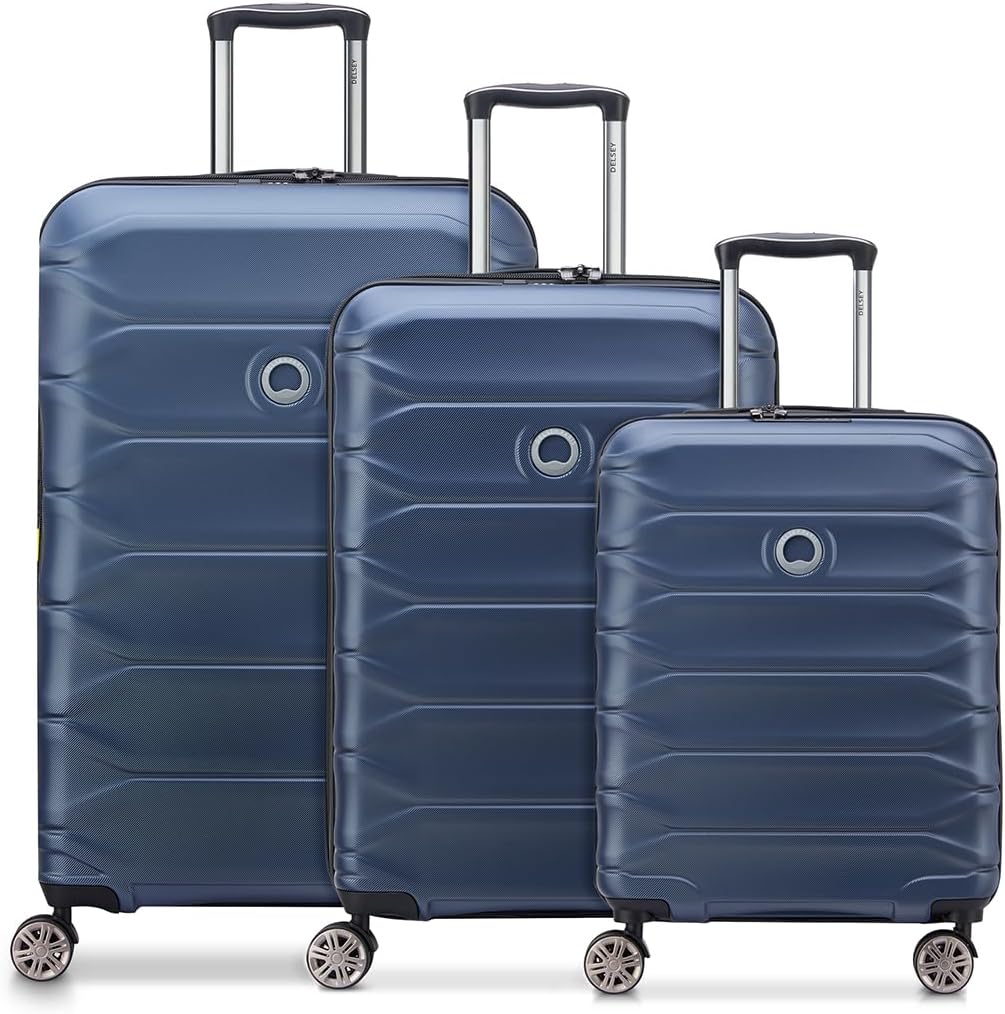 Delsey_Meteor_Parent, blu, Set (3-piece: S, M, L)