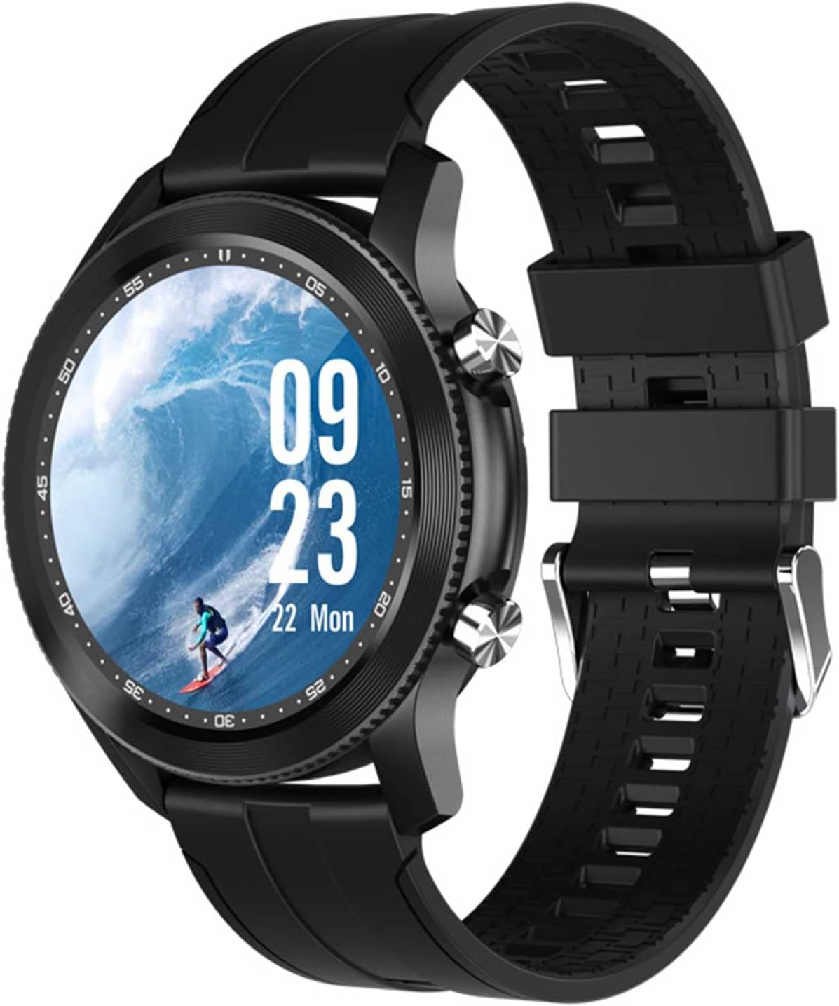 Smartwatch da uomo Full Touch Chiamata Bluetooth Orologio fitness Impermeabile Monitoraggio del sonno Dual Mode Quadrante Smartwatch Informazioni in tempo reale Musica Sport Bracciale all'aperto