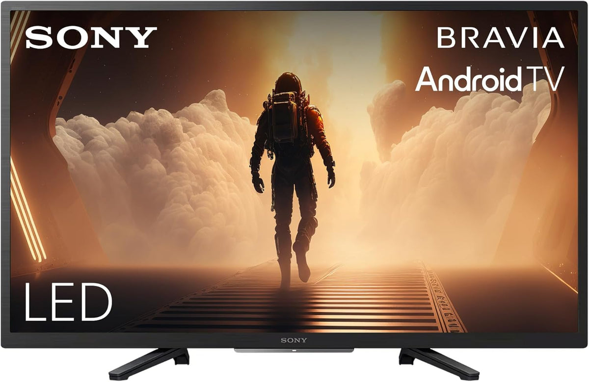 Sony BRAVIA KD-32W800 - Smart TV 32 pollici, HD Ready LED, HDR, Android TV, KD32W800PAEP [Classe di efficienza energetica F]