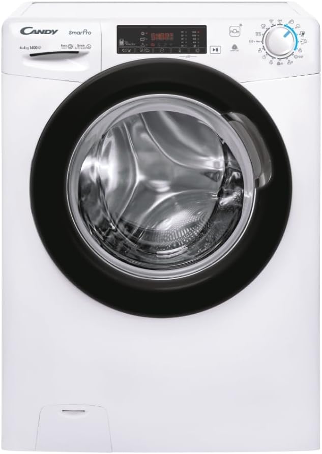 CSHW4645TWB3/1-S - Lavasciuga 6+4 kg, 1400 giri/min, Vapore, Slim (45 cm) Classe energetica E
