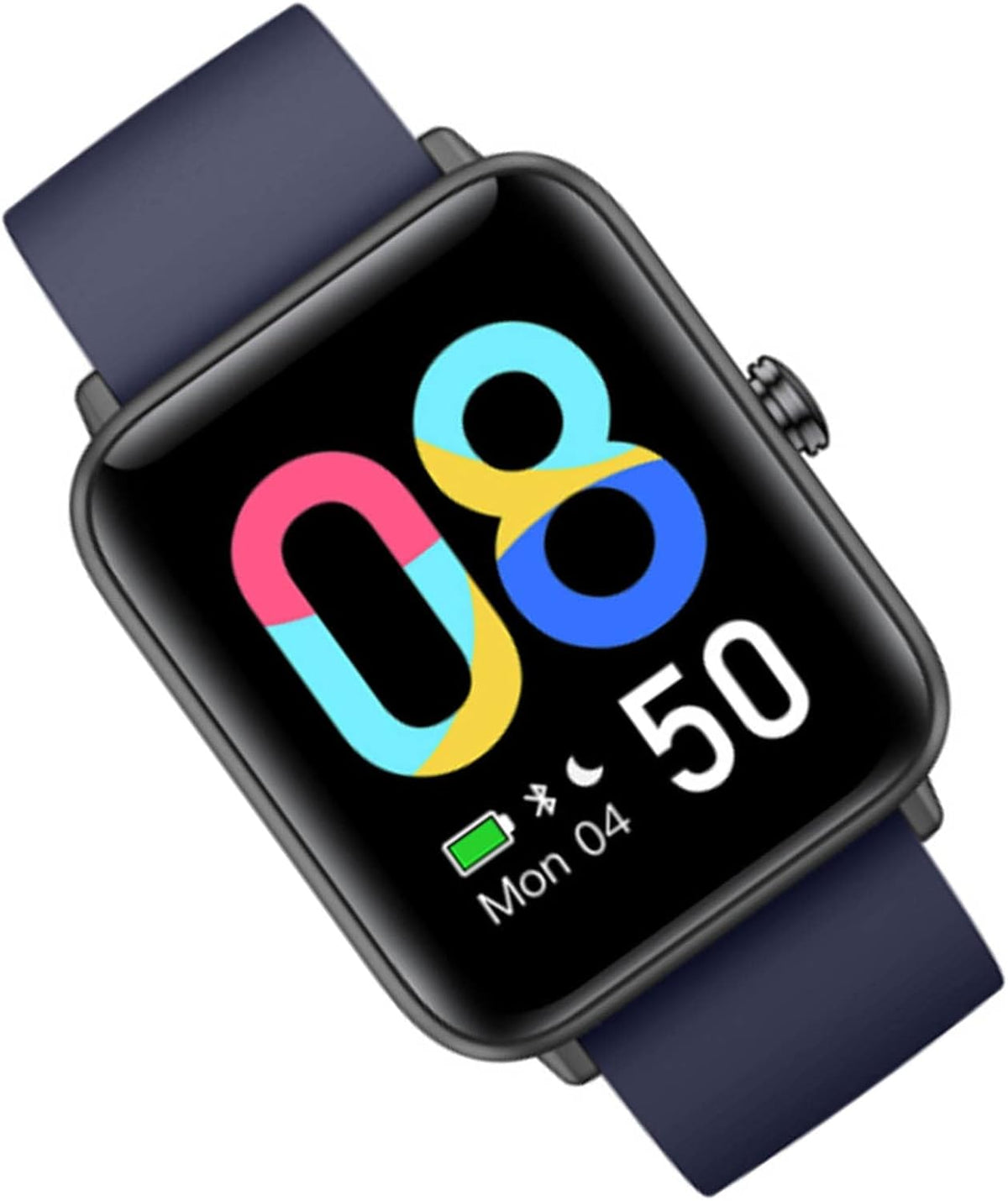 PURRL Smartwatch per uomo donna con previsioni del tempo GPS Fitness Tracker con 14 modalità sportive Nuoto Yoga Activity Tracker Impermeabile per telefono Android iOS Nero(Blu) little surprise