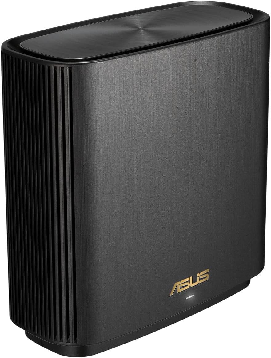 ZenWiFi XT9 1 confezione, sistema WiFi 6 Mesh tri-band AX7800, fino a 530 m2, WiFi a 7,8 Gbps, 3 SSID, sicurezza di rete e controllo genitori, porta 2,5G, colore nero
