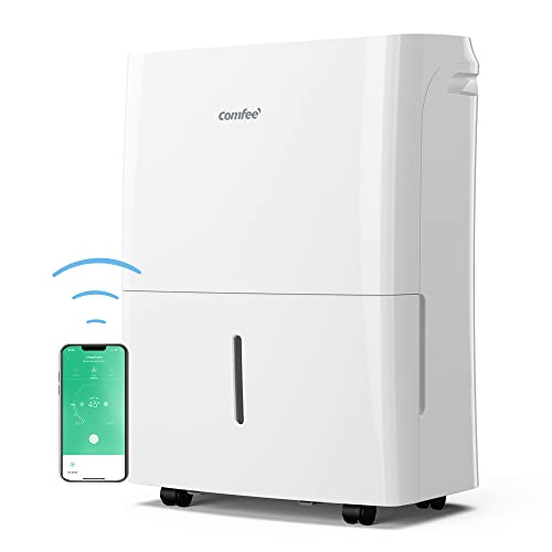 COMFEE' Deumidificatore Casa Muffa 16L/24h, Adatto fino a 32㎡, Tanica da 3L, Deumidificazione Smart, Controllo WiFi, Compatibile con Alexa, Ruote Piroettanti, Timer, MDDF 16DEN7 WF : Amazon.it: Casa e cucina(10L-16㎡)