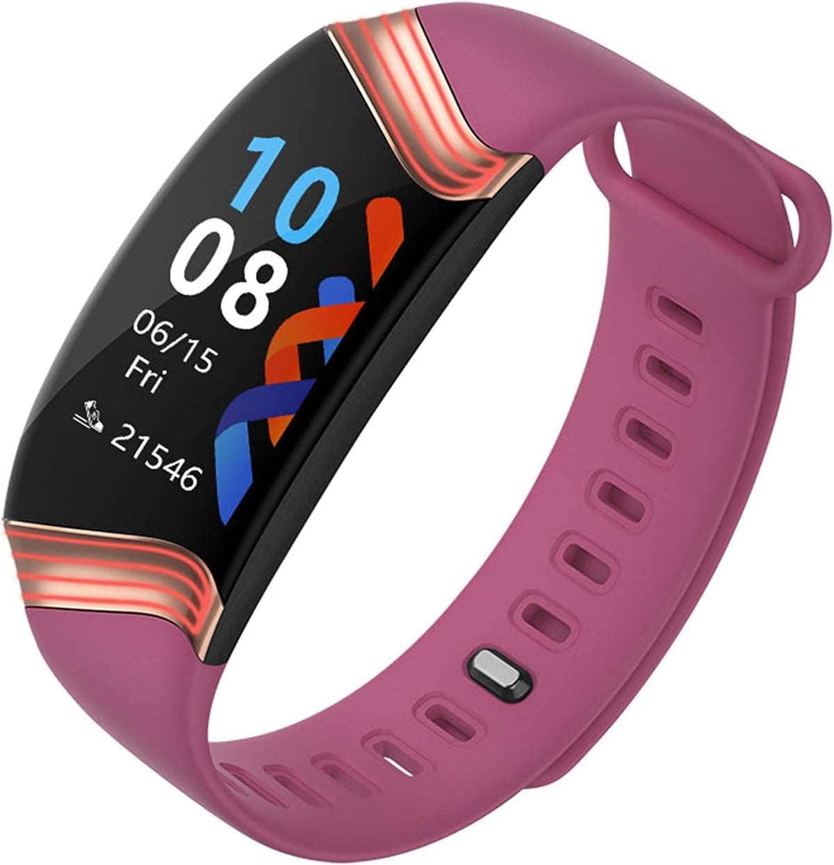 PURRL Fitness Tracker Orologi per Uomo Donna 0.96 Orologio Fitness con Monitor Ossigeno nel Sangue Cardiofrequenzimetro IP68 Smartwatch Impermeabile Compatibile iOS Android Telefoni